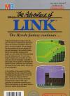 Zelda II - The Adventure of Link Box Art Back